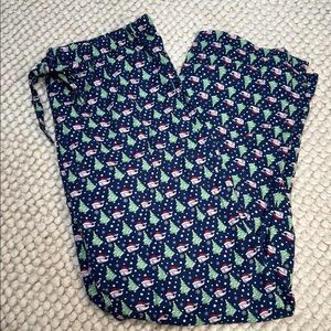 Vineyard Vines Santa Whale Navy PJ Pants •XS